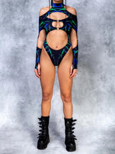 Sleek Cosplay Bodysuit for Women Midnight Blue | Rave Set