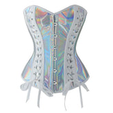 Starlight Reflective Corset Top | Rave Set