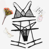 Twilight Polka Mesh Wrap Set | Rave Set