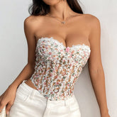 Bloomspell Lace Corset Top | Rave Set