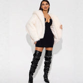 Snow Kiss Women's Plush Jacket | Rave Set