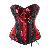 Red Eclipse Corset Top | Rave Set