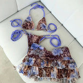 Printed Micro Bikini Set for Women | Rave Set