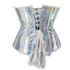 Starlight Reflective Corset Top | Rave Set