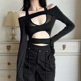 Shadow Play Women's Bodysuit | Rave Set
