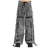 Multi Pocket Baggy Jeans for Men_Front View