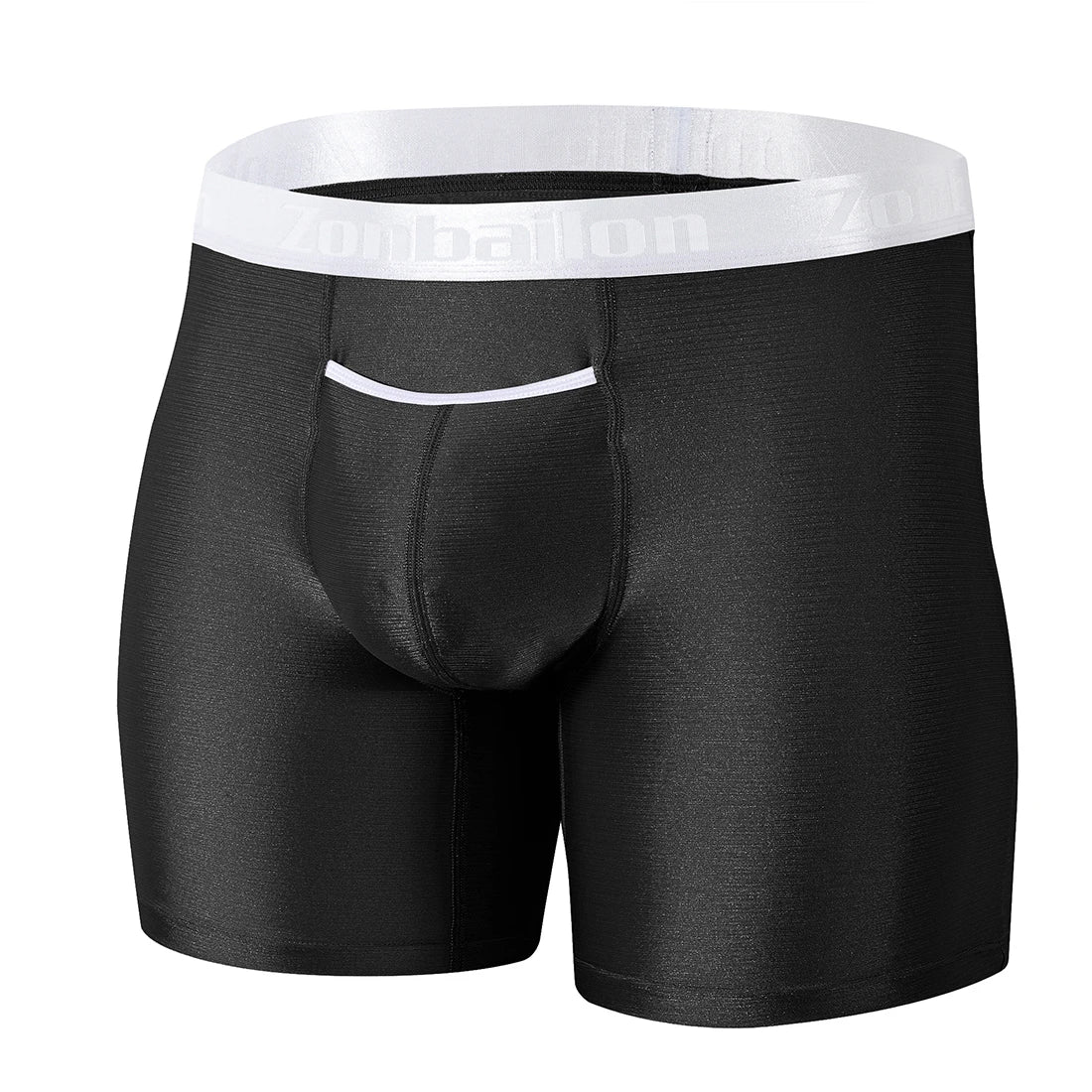 Contour Fit Breathable Boxer Briefs for Men Black | Rave Set