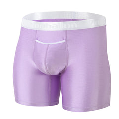 Contour Fit Breathable Boxer Briefs for Men Purple| Rave Set