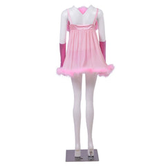 Space Doll Feather Trim Costume | Rave Set
