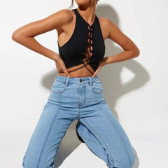 Crisscross Crush Women's Top | Rave Set
