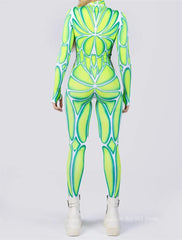 Luminous Morphleaf Women's Suit | Rave Set