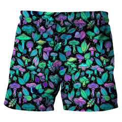 Multicolor Drawstring Board Shorts for Men | Rave Set