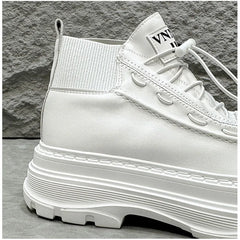 White Hi Top Sneakers for Women | Rave Set
