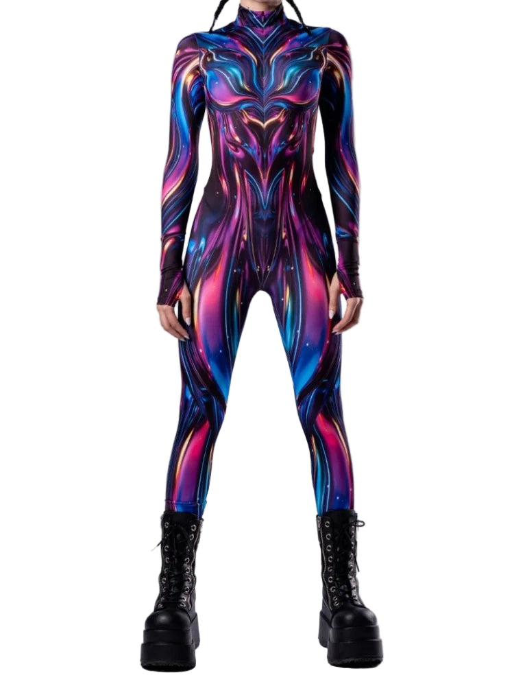 Starlit Cipher Morphsuit | Rave Set
