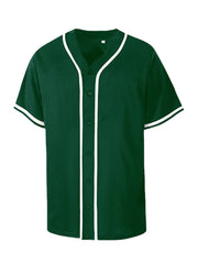 Urbanline Green Classic Baseball Shirt | Rave Set