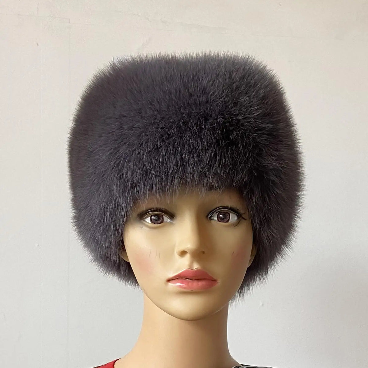 Soft Steel Faux Fur Winter Hat | Rave Set