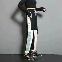 Men's Patchwork Cargo Jogger Pants | Rave Set