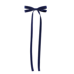 Fairy Navy Ribbon Cascade Clip | Rave Set