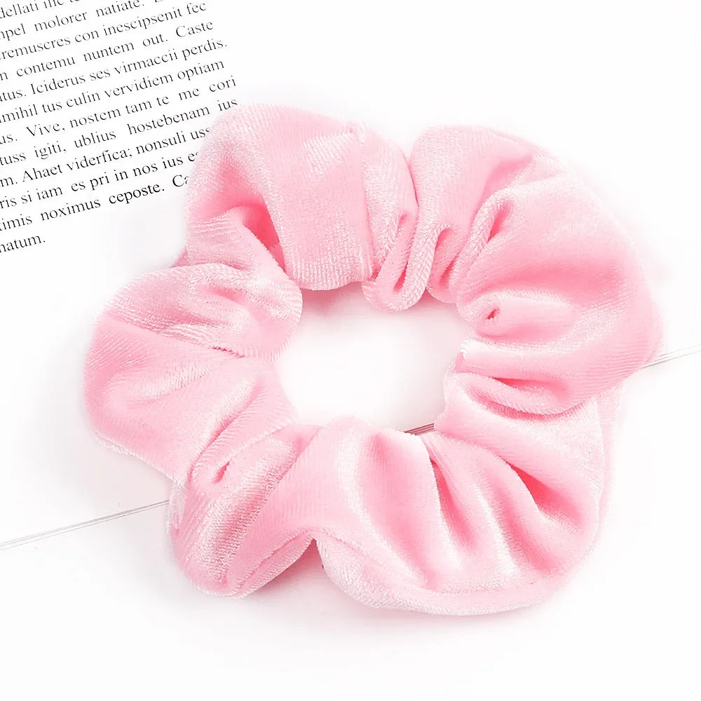 Pink Cloud Velvet Scrunchie | Rave Set