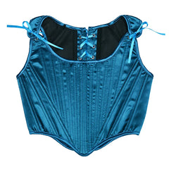 Ocean Jewel Women’s Satin Bustier Top | Rave Set