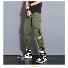 Streetwear Cargo Pants for Men Army Green | Rave Set