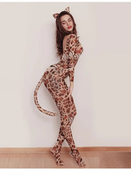 Savage Spots Leopard Jumpsuit | Rave Set