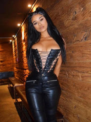 Rogue Lace Corset Top | Rave Set
