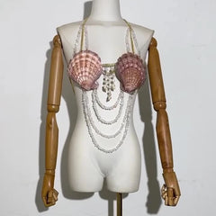 Ocean Muse Shell Bikini Top | Rave Set