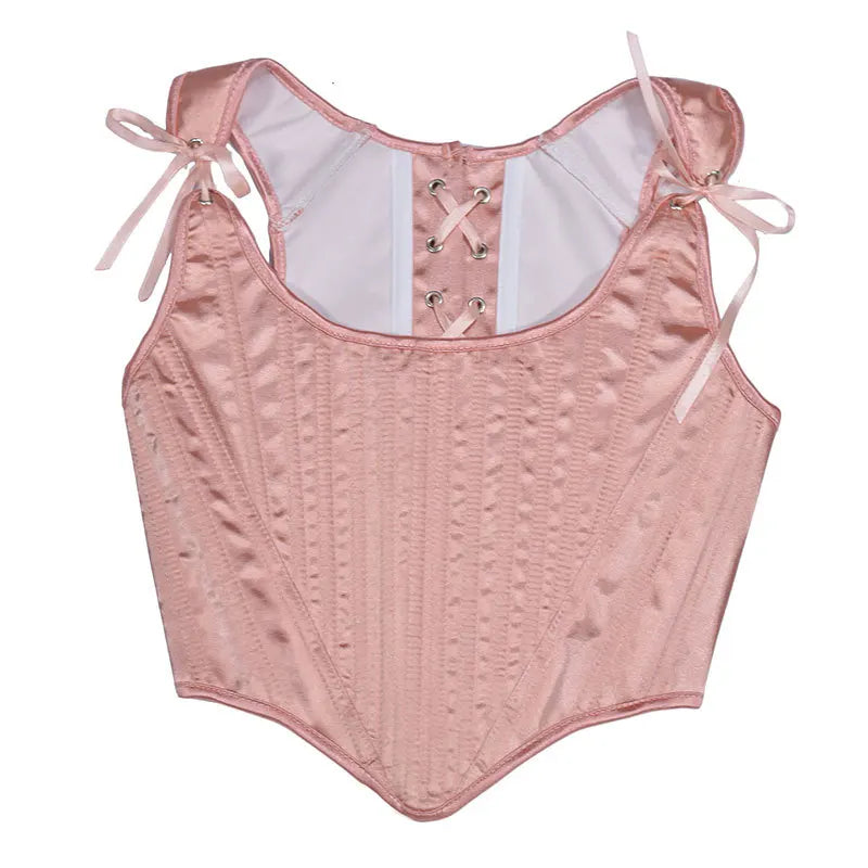 Ruby Rose Women’s Satin Corset Top | Rave Set