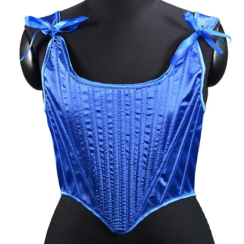 Sky Muse Women’s Satin Corset Top | Rave Set