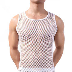 Open Weave Tank Top for Men | Rave Set