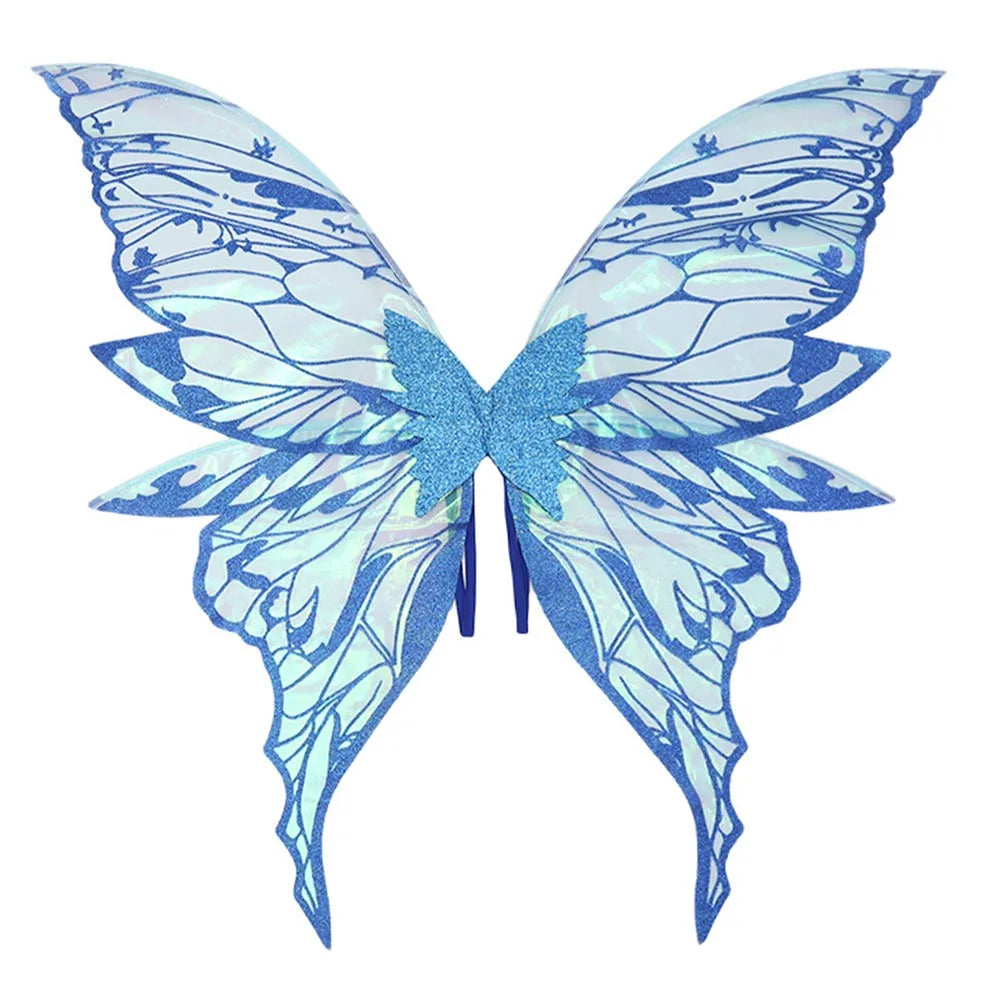 Dream Flare Blue Fairy Wings | Rave Set