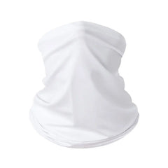 Pure White Cooling Neck Gaiter | Rave Set