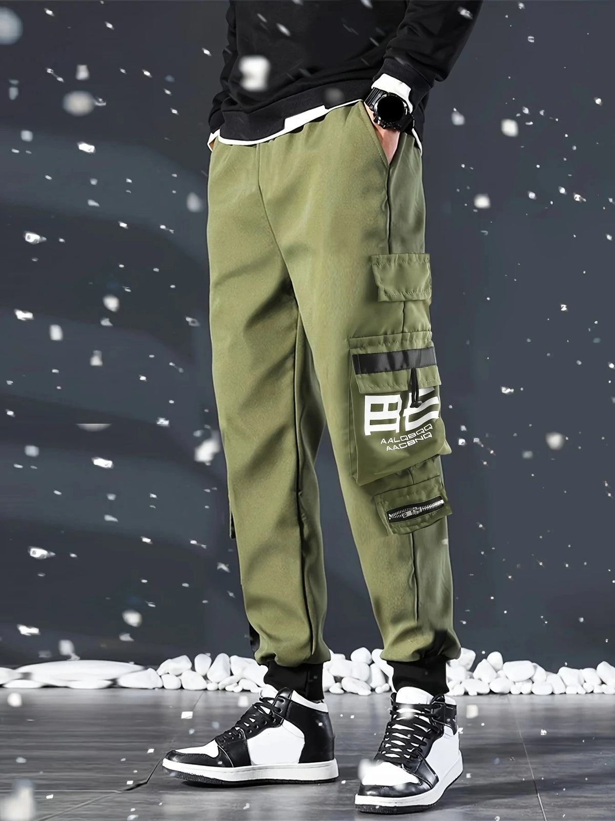 Men’s Hip Hop Cargo Trousers | Rave Set