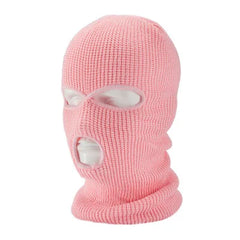 Blizzard Shield Pink Knit SkiMask | Rave Set