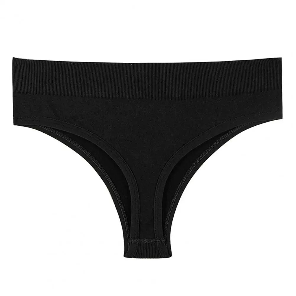 Women's Black Nova Seamless Cheeky Bottom | Rave Set
