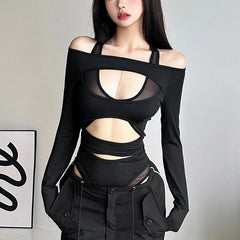 Shadow Play Women's Bodysuit | Rave Set