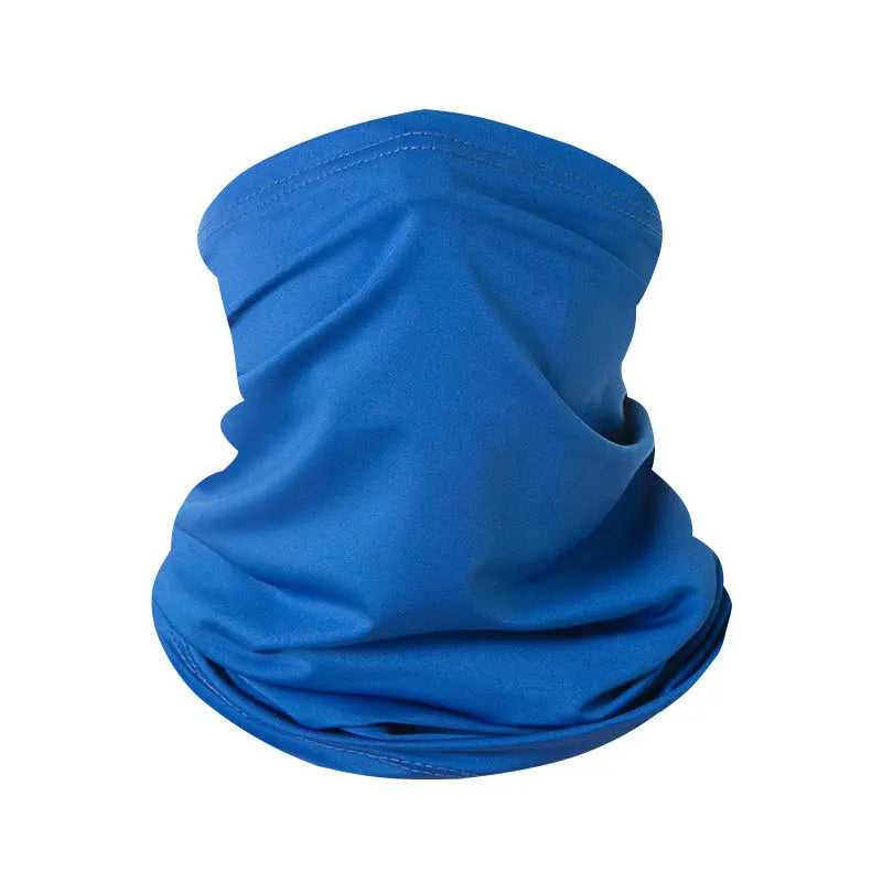Electric Blue Cooling Neck Gaiter | Rave Set