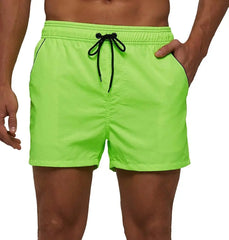 Neon Drawstring Swim Shorts for Men | Rave Set