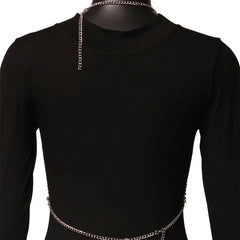 Glam Rock Chain Top | Rave Set