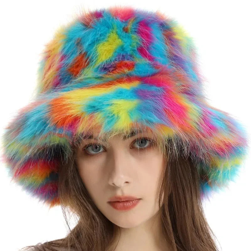 Cosmic Carnival Plush Bucket Hat | Rave Set