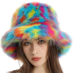 Cosmic Carnival Plush Bucket Hat | Rave Set