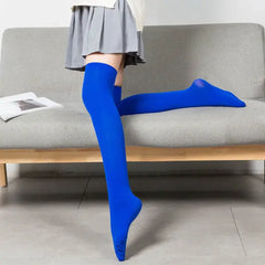 Blue Classic Thigh High | Rave Set
