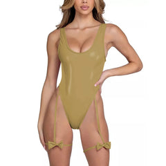 Golden Hour Bow Strap Bodysuit | Rave Set