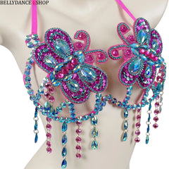 Butterfly Bliss Women’s Carnival Bra | Rave Set