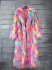 Candy Cloud Faux Fur Coat | Rave Set