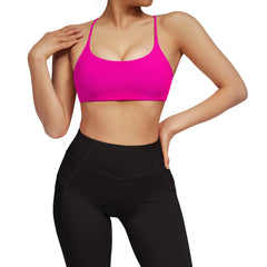 VibeWave Neon Pink Women's Sports Top | Rave Set