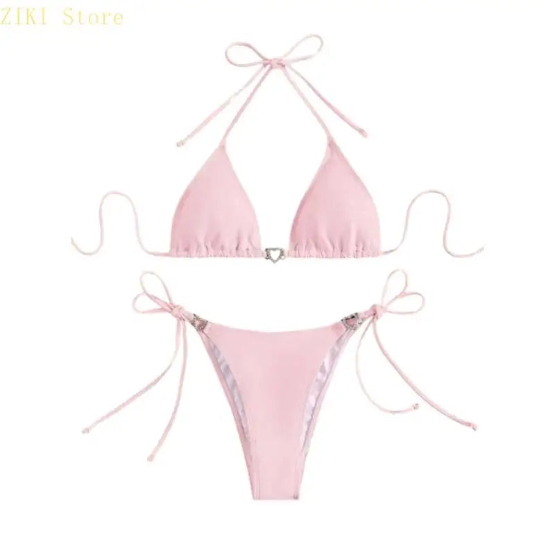Love Struck Women's Heart Ring Bikini Set | Rave Set