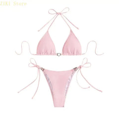 Love Struck Women's Heart Ring Bikini Set | Rave Set
