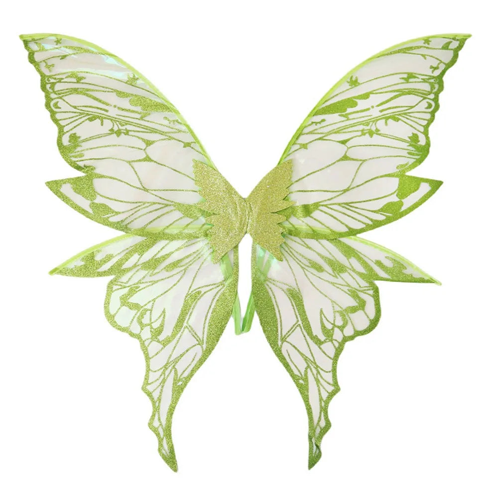 Dream Flare Green Fairy Wings | Rave Set